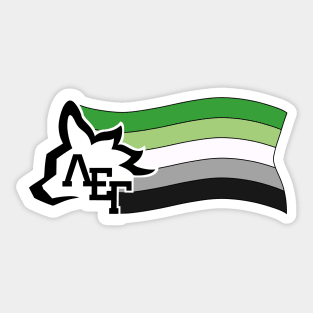 LEG Pride - Aromantic Sticker